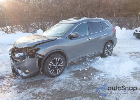 2019 Nissan Rogue Sv z USA, uszkodzony, nr VIN JN8AT2MV4KW396855